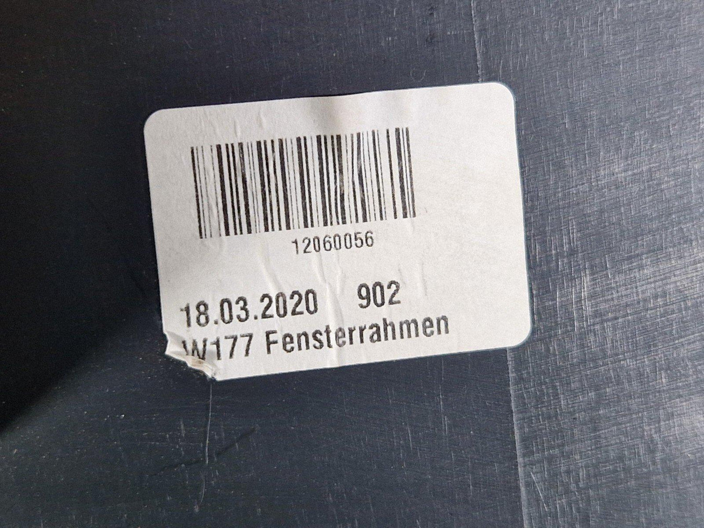 18-ON MERCEDES A CLASS W177 REAR UPPER TAILGATE BOOT LID TRIM PANEL A1777400600