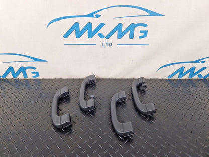 10-13 BMW X5 E70 LCI GENUINE INTERIOR ROOF GRAB HANDLES SET x4 6977693