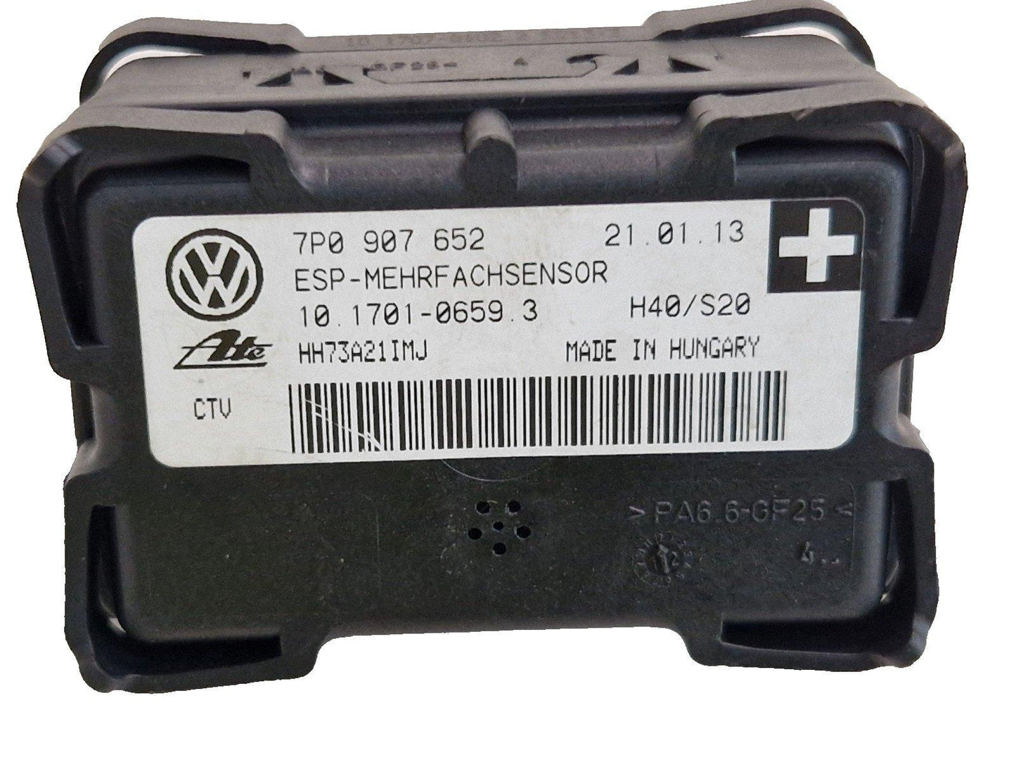 10-15 AUDI Q7 4L YAW RATE ESP SPEED MULTIPLE SENSOR UNIT 7P0907652
