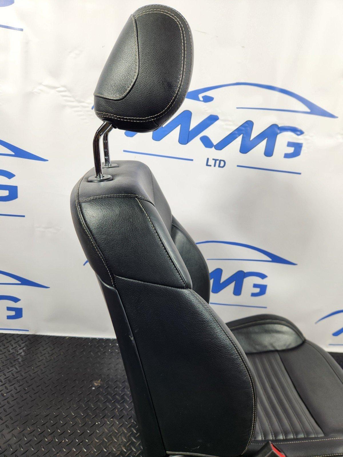 MERCEDES GLE ML W166 FRONT LEFT N/S FULL ELECTRIC HEATED BLACK LEATHER SEAT