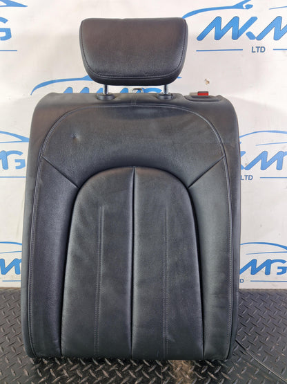 Audi A6 Allroad C7 REAR LEFT N/S/R BLACK LEATHER SEAT BACKREST
