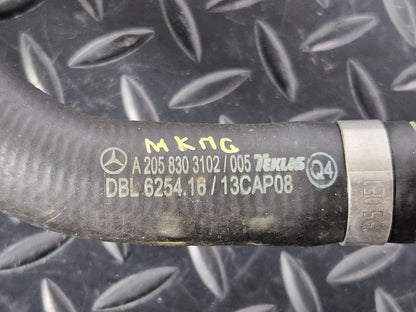 14-21 MERCEDES BENZ C220d W205 OEM COOLANT RADIATOR HOSE PIPE A2058303102
