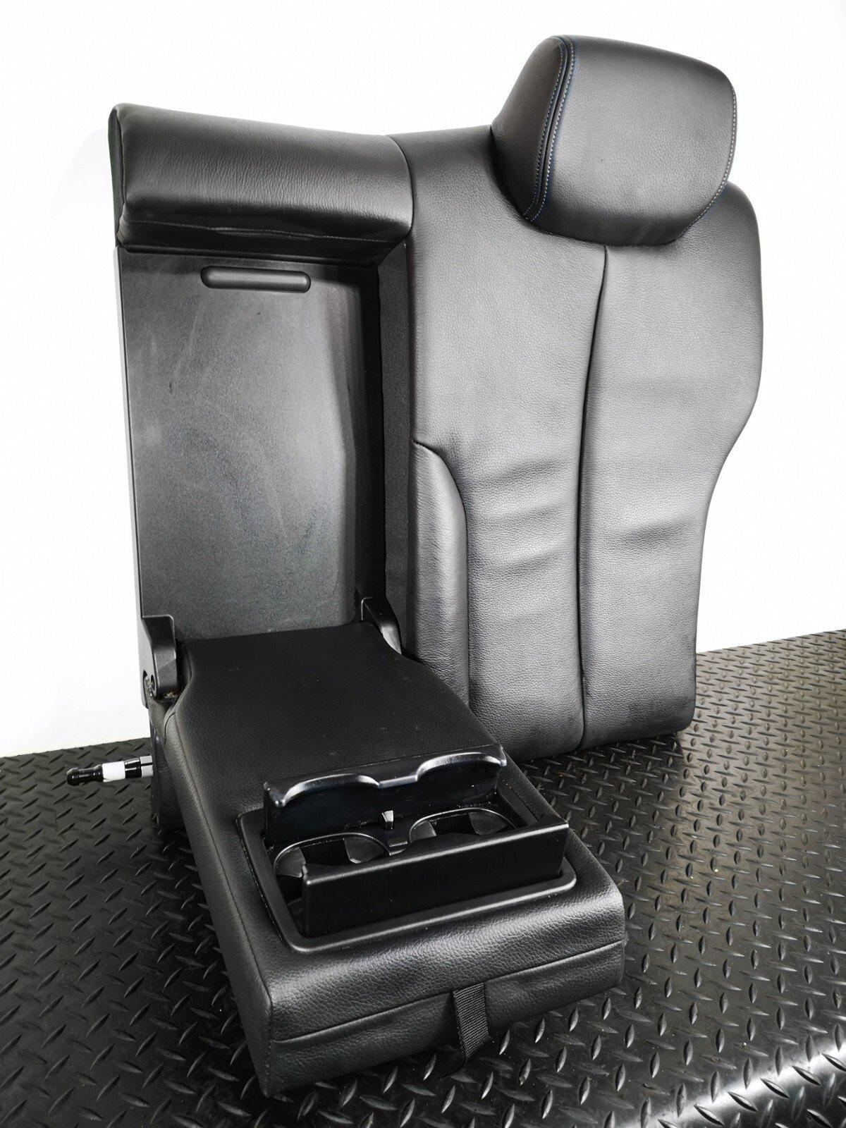 14-20 BMW 4-SERIES M-SPORT F32 GENUINE REAR RIGHT DRIVER SIDE SEAT BLACK LEATHER