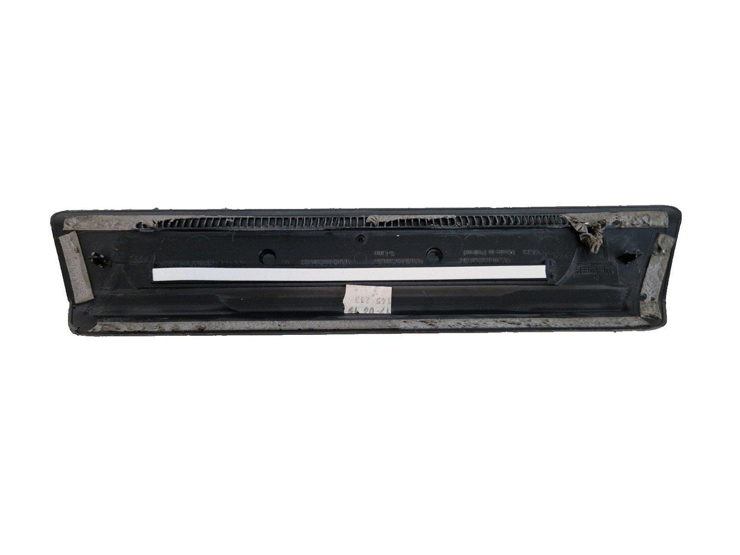 16-20 AUDI Q7 4M GENUINE OEM REAR RIGHT DOOR SILL SCUFF PLATE TRIM 4M0853376