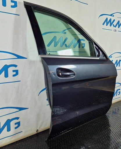 11-19 MERCEDES BENZ ML W166 FRONT RIGHT O/S COMPLETE DOOR IN TENORITE GREY 755