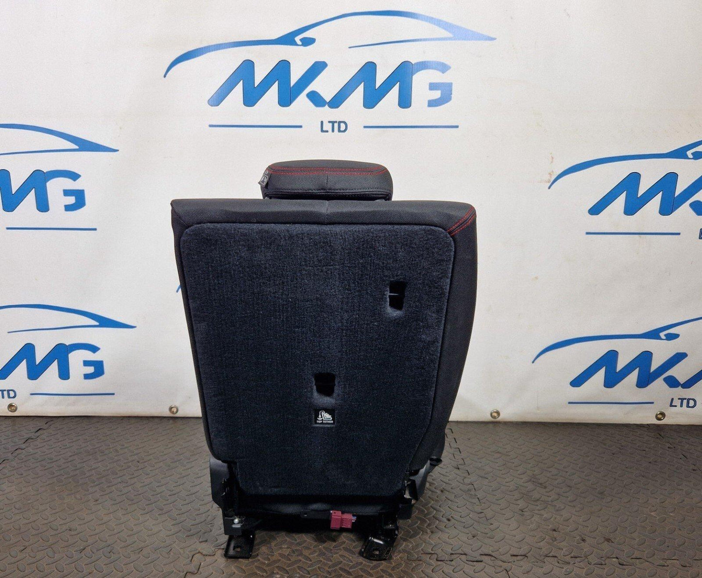 BMW 2 X1 SERIES F45 F48 GENUINE REAR RIGHT O/S CLOTH FABRIC COMPLETE SEAT RED
