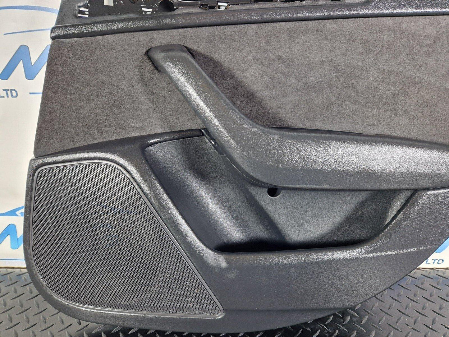 12-18 AUDI A6 C7 REAR RIGHT SIDE DOOR PANEL CARD 4G0867306A 4G0867222A