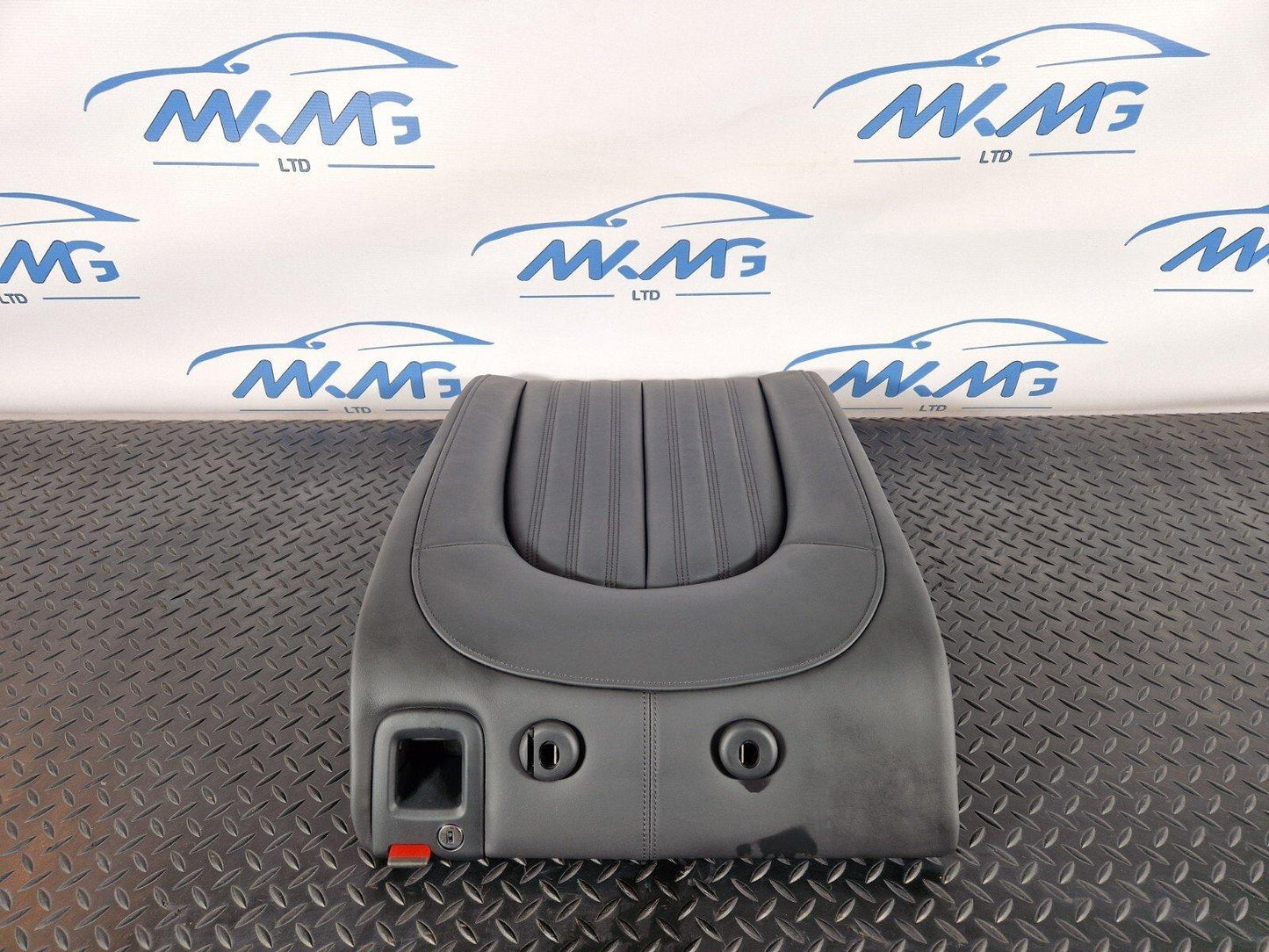12-18 AUDI A6 C7 SALOON REAR LEFT N/S/R SOUL BLACK LEATHER BACKREST SEAT