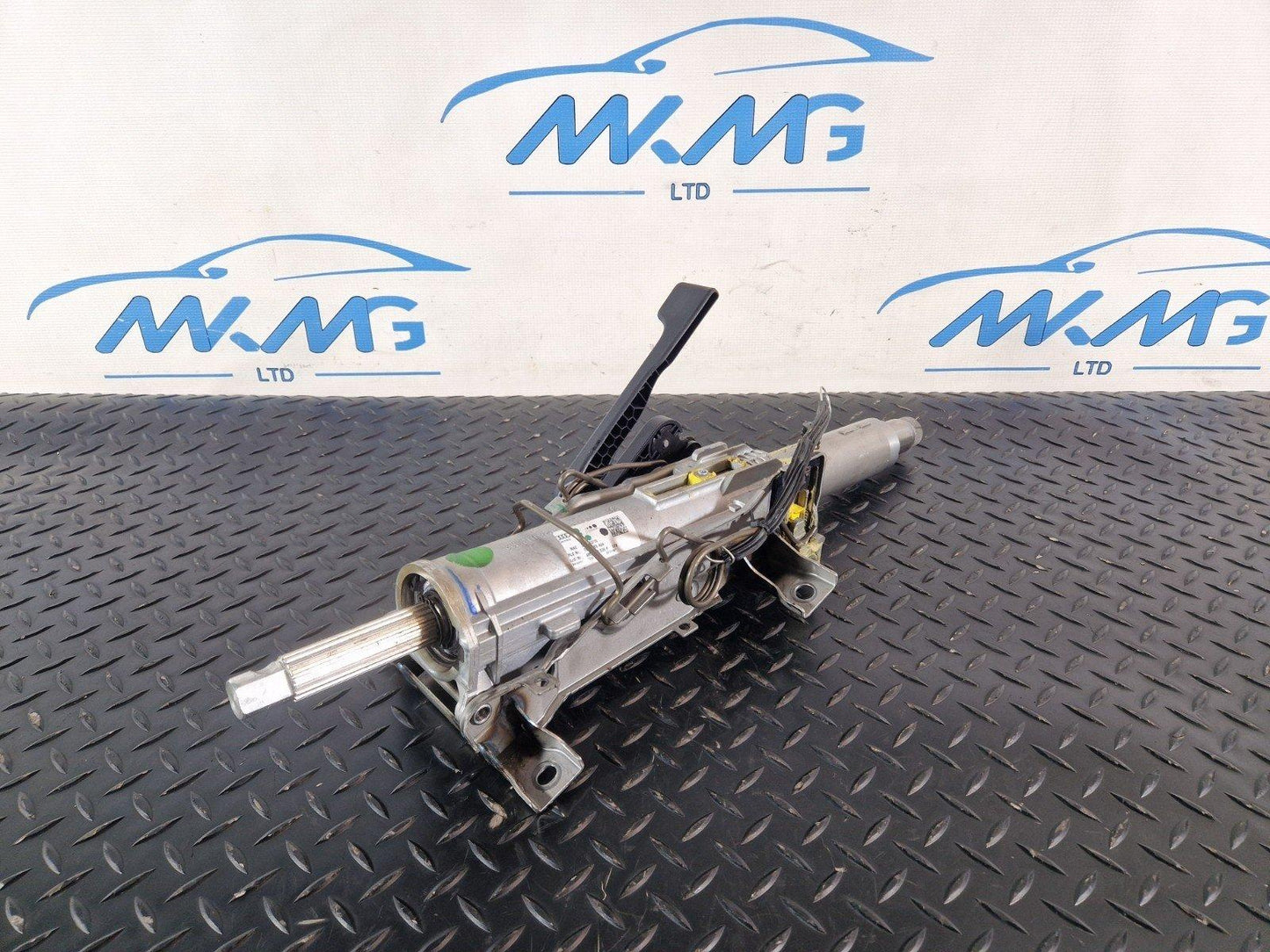 16-20 AUDI Q7 4M GENUINE MANUAL STEERING COLUMN WITH LOCK 4M2419506F