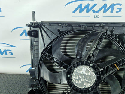 14-21 BMW 2 SERIES F45 F46 218D GENUINE COOLANT RADIATOR & FAN 7617630 7617608