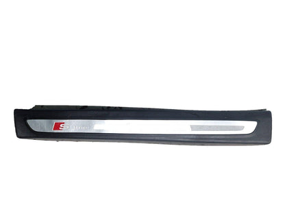 10-15 AUDI Q7 4L OEM REAR RIGHT O/S DRIVER SIDE DOOR SILL TRIM PANEL 4L0853376F