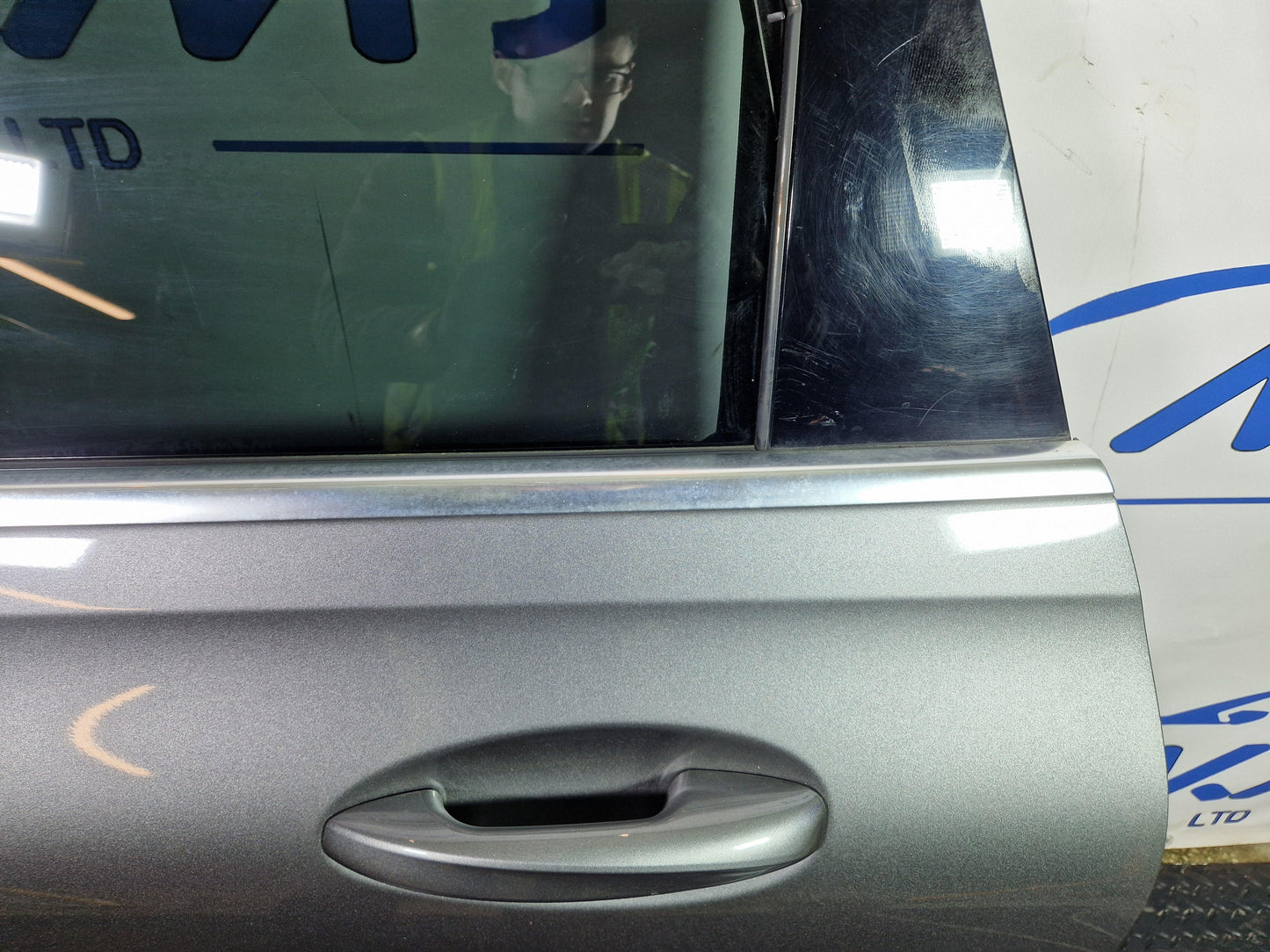 Mercedes-Benz B200d B-Class W247 Rear Left N/S/R Complete Door In Grey 787