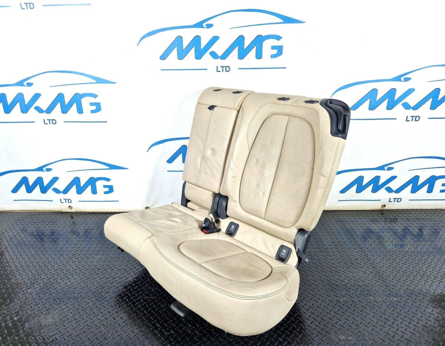 14-21 BMW 2 SERIES F45 F46 GENUINE REAR LEFT N/S/R 2ND ROW BEIGE LEATHER SEAT
