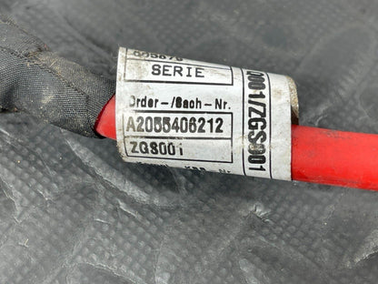 14-21 MERCEDES BENZ C300 W205 GENUINE POSITIVE BATTERY CABLE A2055406212