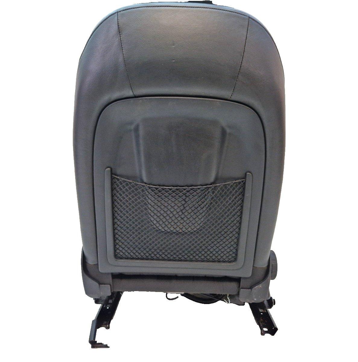 12-18 AUDI A6 C7 FRONT RIGHT DRIVER O/S BLACK LEATHER SEAT