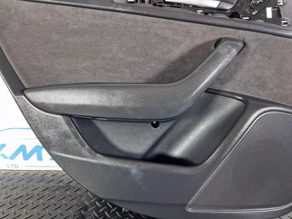 12-18 AUDI A6 C7 GENUINE PASSENGER REAR LEFT DOOR CARD 4G0867221 4G0867305