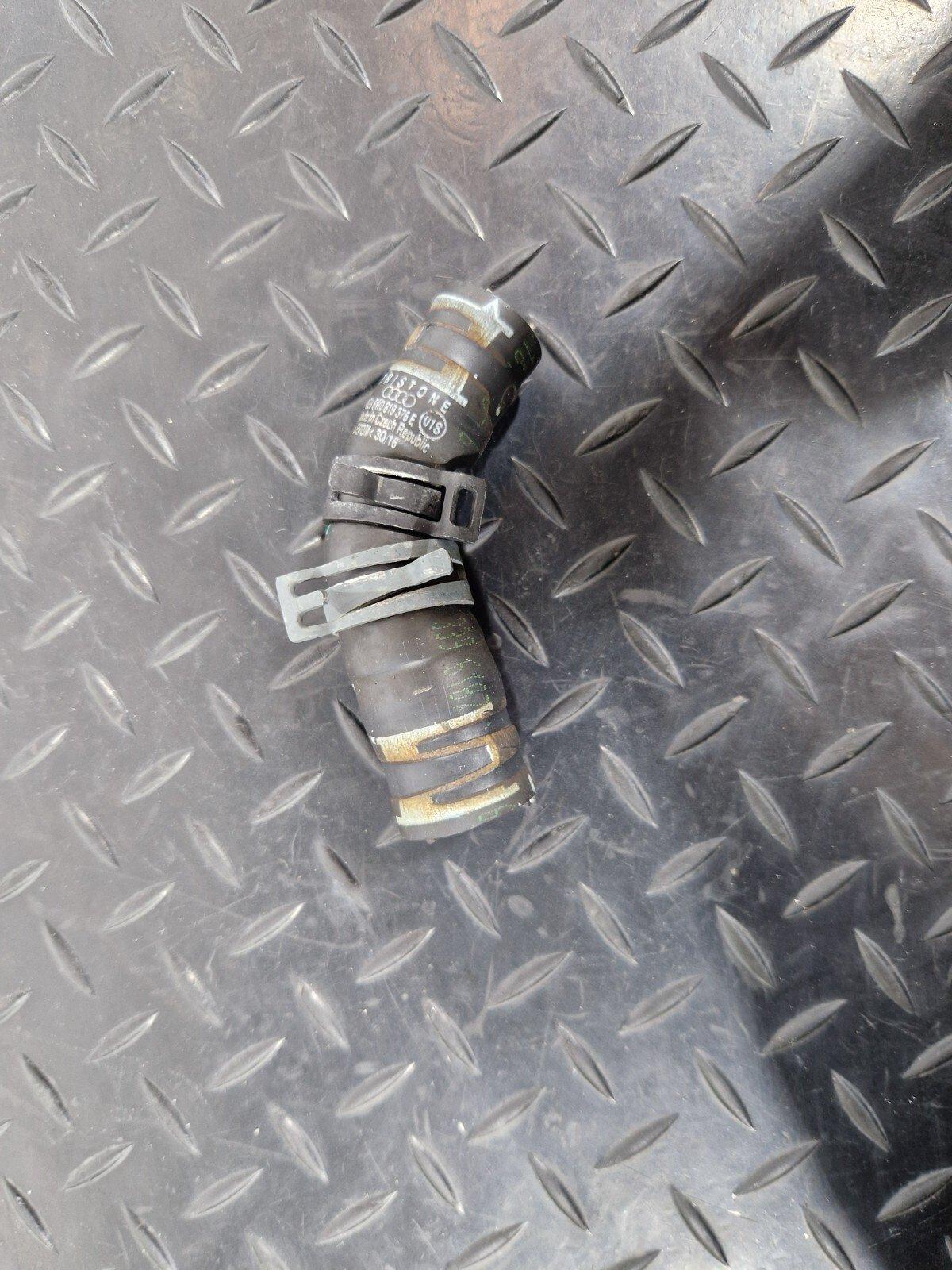 16-19 AUDI A4 AVANT B9 S-LINE OEM WATER COOLANT PIPE 8W0819376E