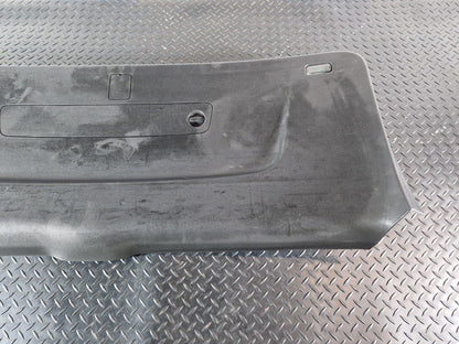 16-20 AUDI Q7 4M GENUINE TAILGATE BOOTLID COVER PANEL IN BLACK 4M0867973B