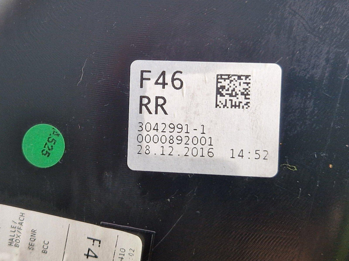 14-21 BMW 2 SERIES GRAN TOURER F46 GENUINE REAR RIGHT O/S DOOR CARD 7426538