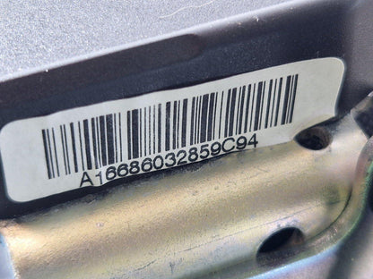 11-19 MERCEDES BENZ ML W166 GENUINE REAR RIGHT O/S SEATBELT A1668603285