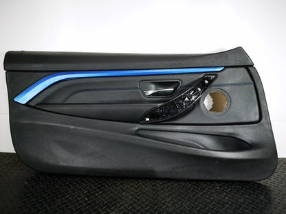 14-20 BMW 4-SERIES M-SPORT F32 GENUINE FRONT LEFT N/S DOOR CARD PANEL 62588631