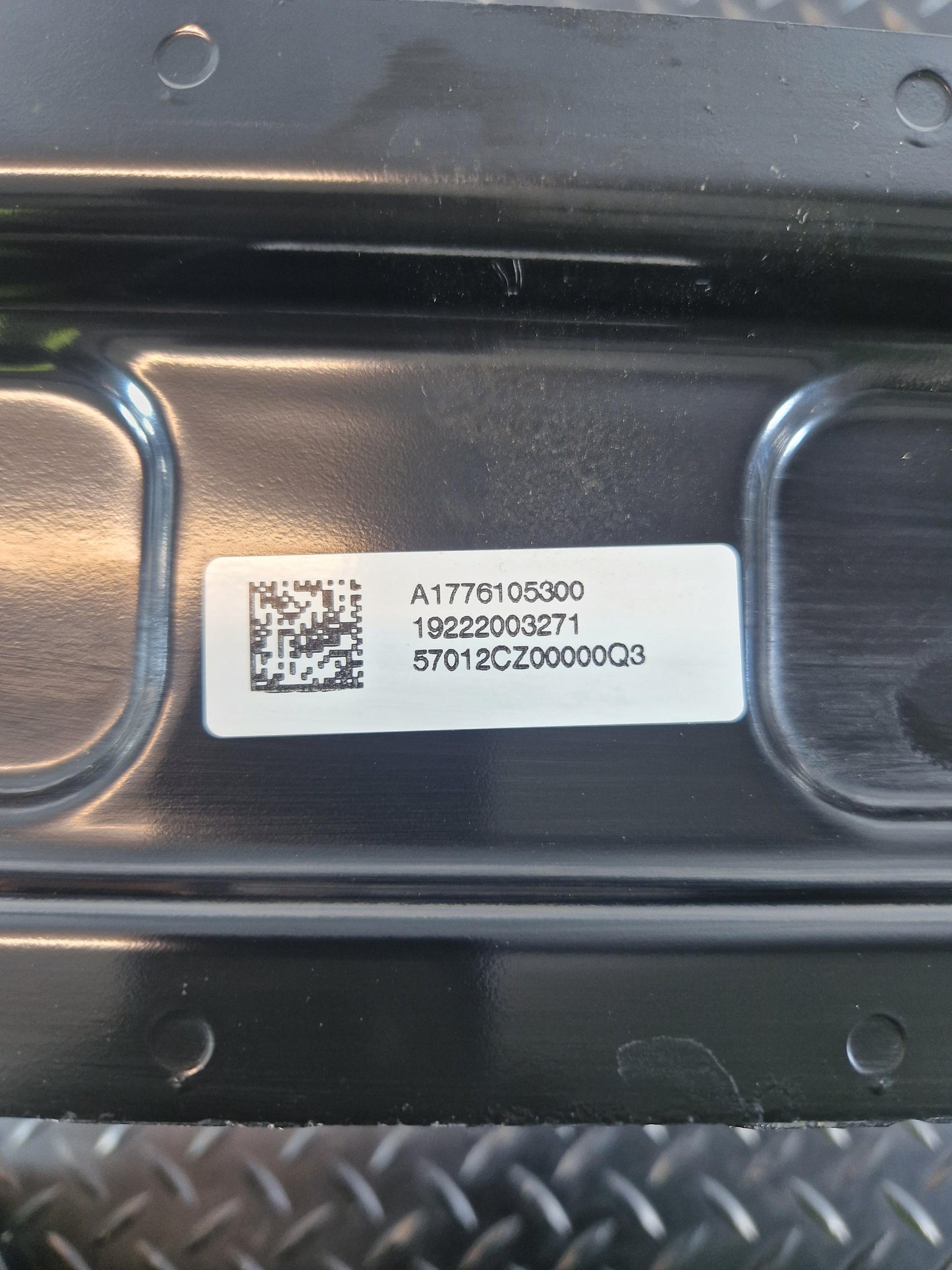 2019 Mercedes-Benz B200d B-Class W247 SUV Rear Bumper Reinforcer A1776105300