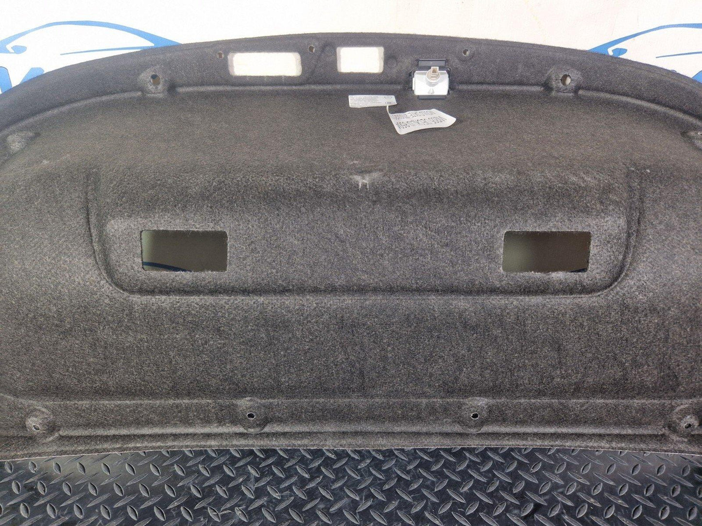 14-21 MERCEDES C200 W205  TAILGATE BOOTLID CARD COVER CARPET LINER A2056908504