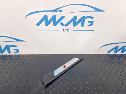 10-18 AUDI A7 4G S-LINE GENUINE OEM REAR LEFT DOOR SILL TRIM 4G8853375