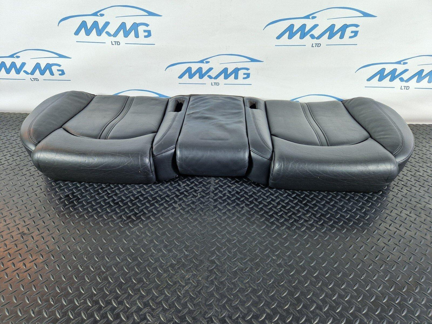 10-17 AUDI A8 4H REAR SEAT BASE LEATHER BENCH IN BLACK 4H0885405C