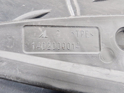 16-24 AUDI A5 F5 CONVERTIBLE FRONT RIGHT O/S MUD DEFLECTOR COVER TRIM 1402000014