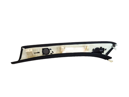 16-20 AUDI Q7 4M S-LINE FRONT RIGHT O/S BOSE A PILAR TRIM COVER BLACK 4M0867234B