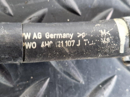 10-17 AUDI A8 4H FRONT CENTER BREATHER LINE 4H0121107 4H0121081 4H0121164AG