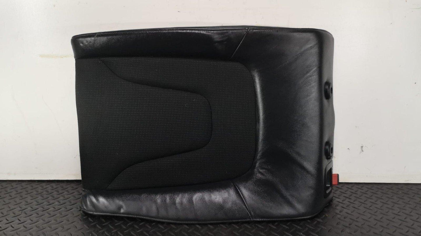 08-16 AUDI A4 B8 S-LINE GENUINE REAR LEFT SEAT BACKREST IN BLACK HALF LEATHER