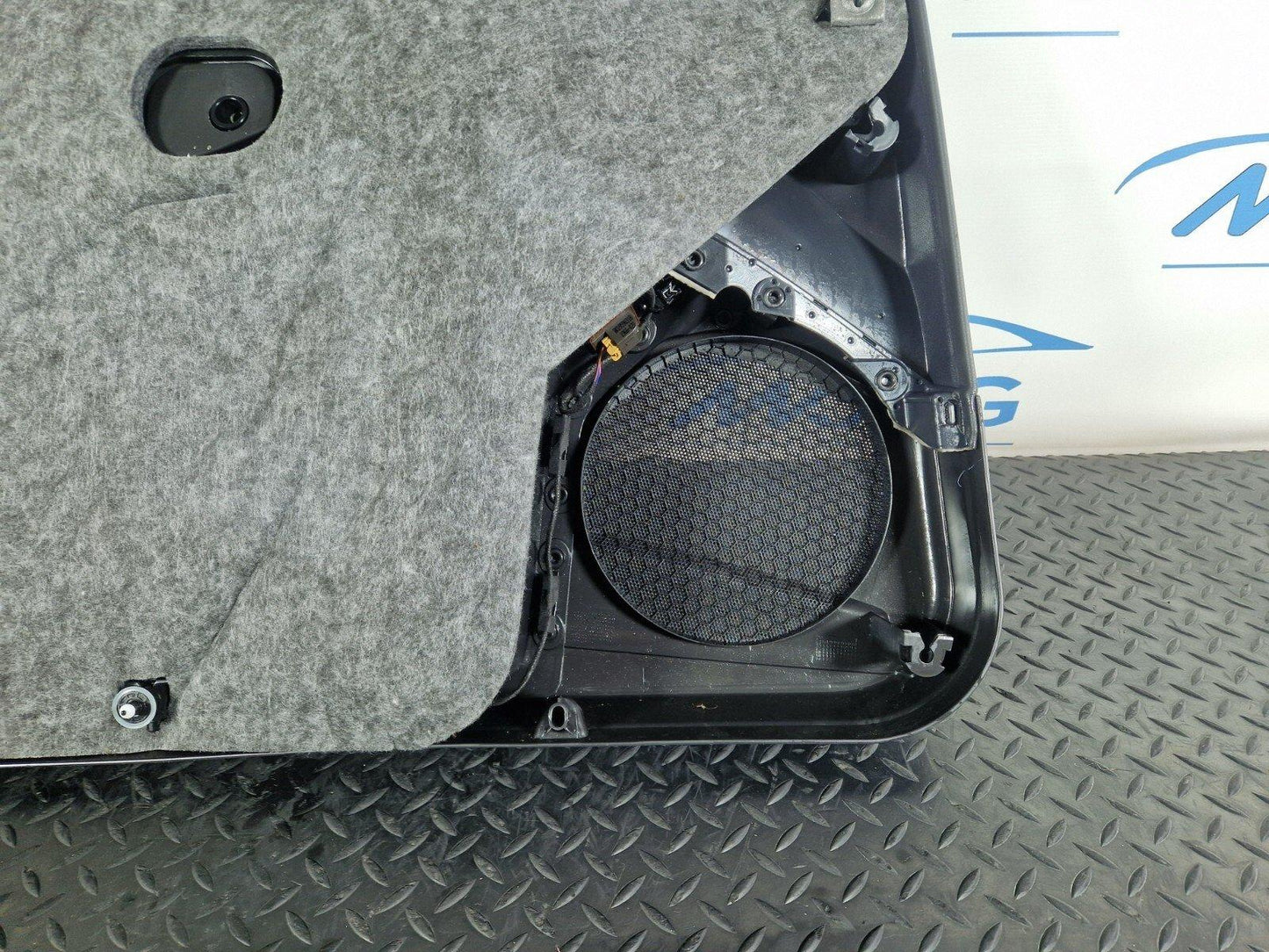 12-17 AUDI Q5 8R OEM FRONT RIGHT O/S DOOR CARD PANEL ALCANTARA TRIM 4G2867104B
