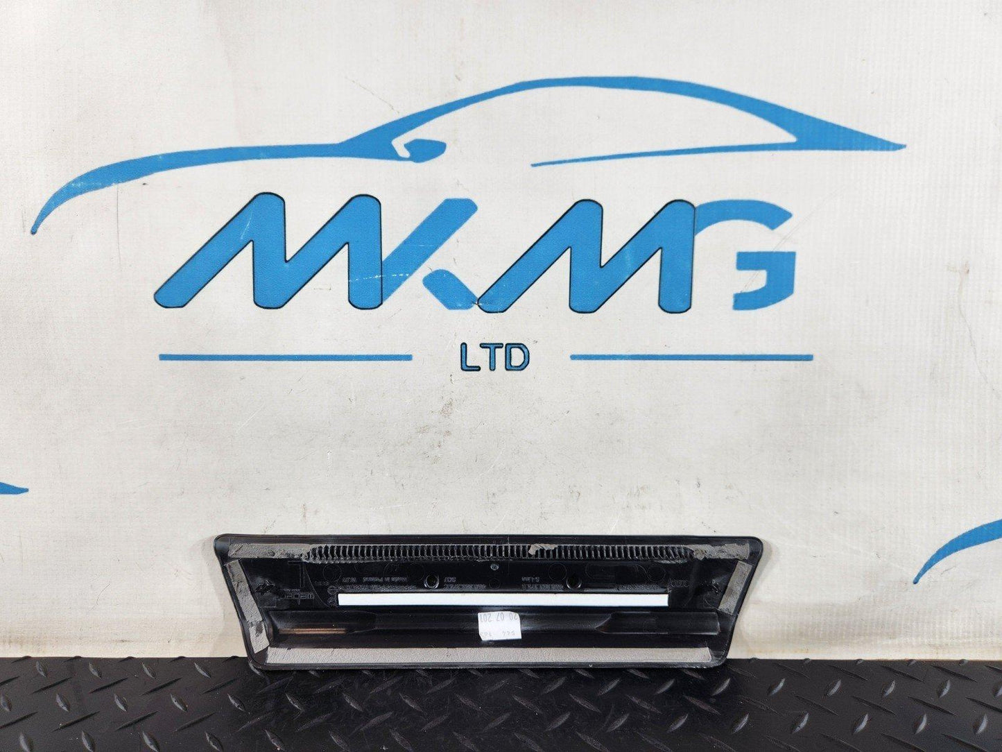 16-20 AUDI Q7 4M REAR LEFT DOOR SILL SCUFF PLATE TRIM PANEL INSERT 4M0853375