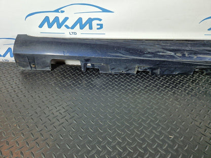 10-17 AUDI A8 4H LEFT N/S LOWER SILL SKIRT COVER TRIM IN BLUE 4H0853859D