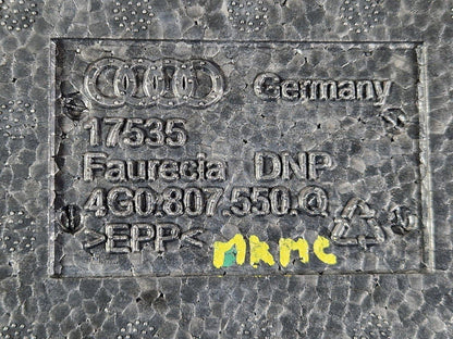 12-18 AUDI A6 C7 GENUINE FRONT BUMPER REINFORCEMENT ABSORBER FOAM 4G0807550Q
