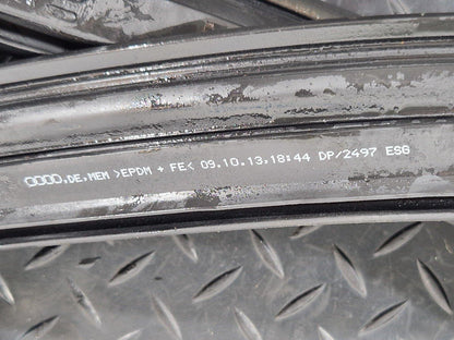 10-18 AUDI A7 4G S-LINE REAR RIGHT DOOR UPPER RUBBER WEATHER SEAL 4G8845696