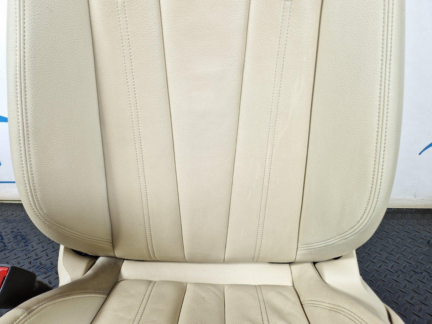 16-24 AUDI A5 F5 COUPE FRONT PASSENGER WHITE LEATHER SEAT