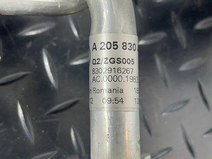 14-21 MERCEDES BENZ C350e W205 A/C AIR CON CONDITIONING PIPES A2058304602