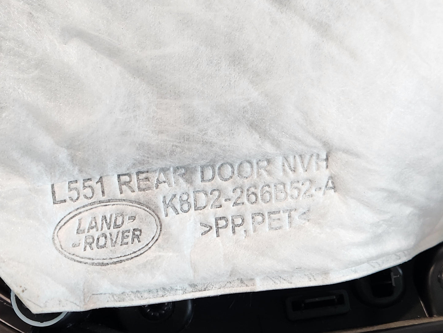 Land Rover Range Rover Evoque SUV Rear Left Side Door Card Panel K8D2-266B52-A