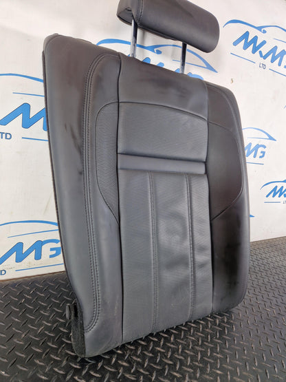 Land Rover Range Rover Evoque L551 Rear Right O/S/R Black Leather Backrest Seat