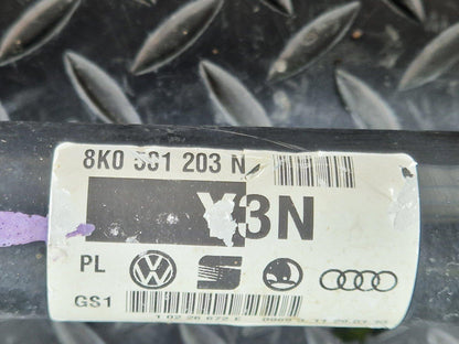 12-17 AUDI S5 CONVERTIBLE OEM REAR DRIVESHAFT 8K0501203N