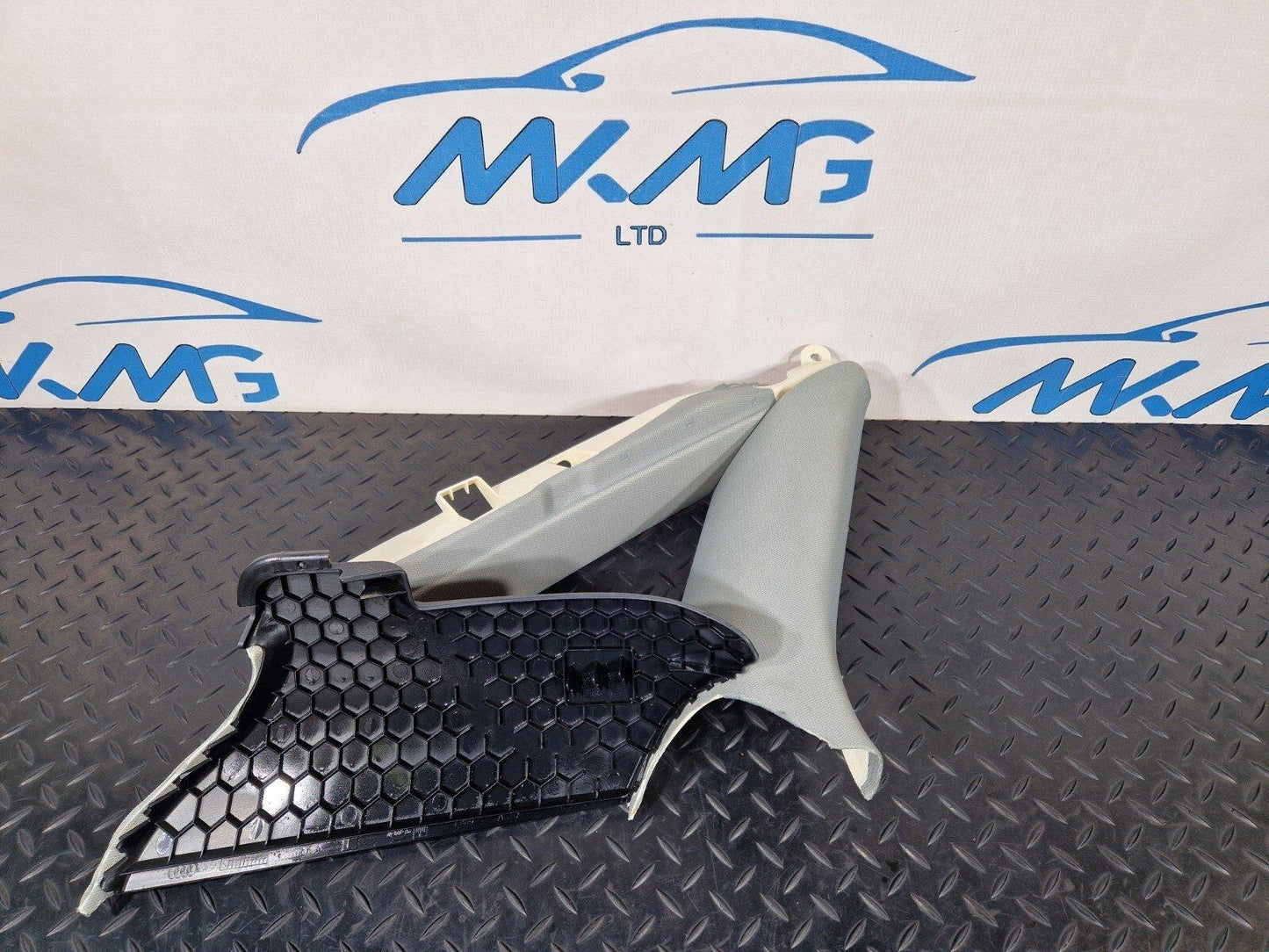 12-18 AUDI A6 C7 LEFT PASSENGER SIDE C-PILLAR TRIM PANEL 4G5867287