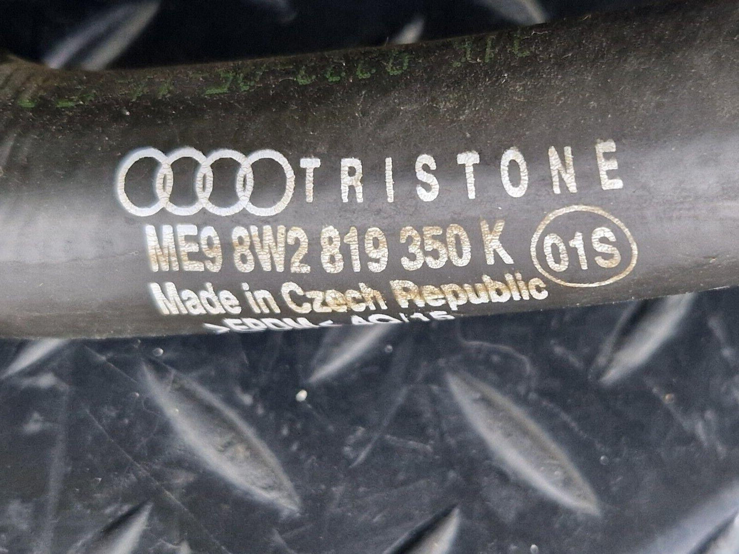 16-19 AUDI A4 AVANT B9 S-LINE ENGINE COOLANT PIPE HOSE 8W2819350K