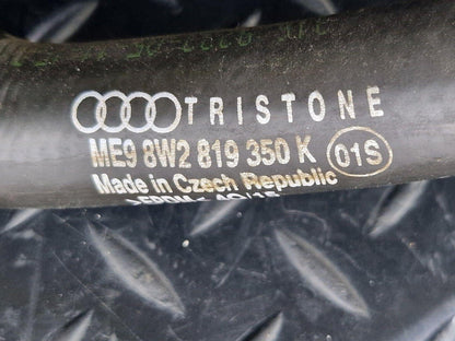 16-19 AUDI A4 AVANT B9 S-LINE ENGINE COOLANT PIPE HOSE 8W2819350K