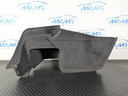 10-17 AUDI A8 4H REAR LEFT NSR BOOT SIDE TRUNK CARPET PANEL 4H0863879F