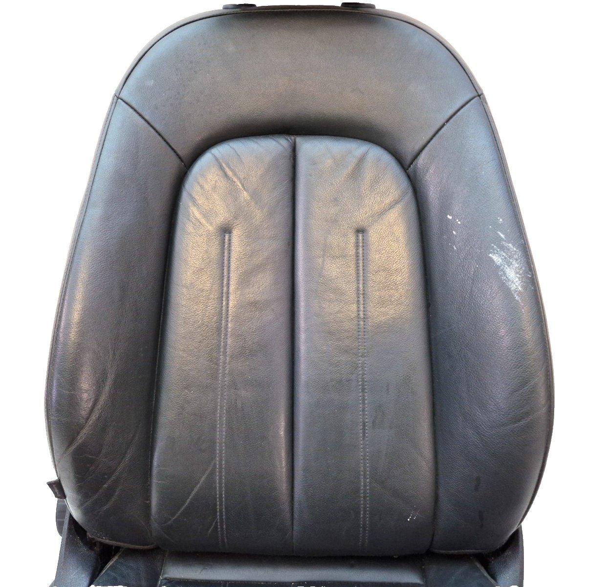 12-18 AUDI A6 C7 FRONT RIGHT DRIVER O/S BLACK LEATHER SEAT