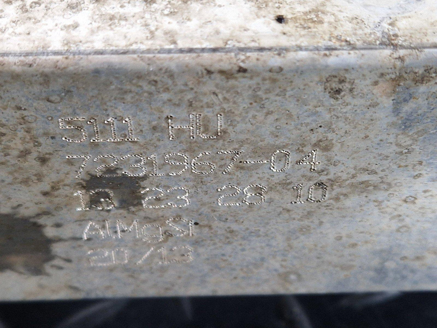 11-18 BMW 6 SERIES F13 DEFORMATION ELEMENT LEFT N/S PASSENGER SIDE 7231967