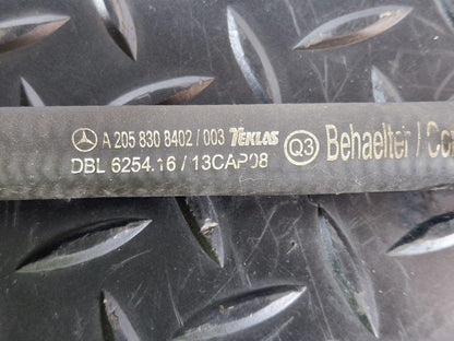 16-22 MERCEDES BENZ X253 WATER COOLING PIPE HOSE LINE A2058308402